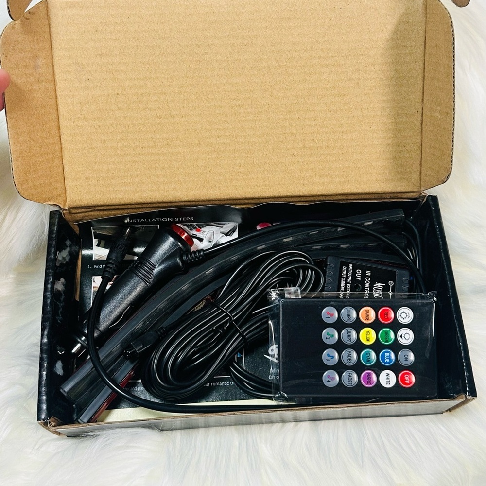 LED Car Interior Strip Lights - Multicolor - Picture 6 of 6